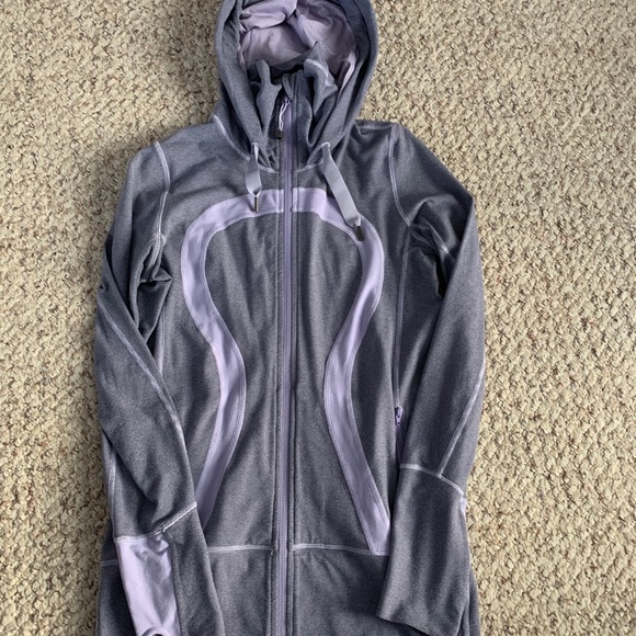 Purple Lululemon scuba hoodie - Picture 1 of 3